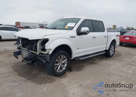 2016 Ford F-150 Lariat z USA, uszkodzony, nr VIN 1FTEW1EG6GKE30677